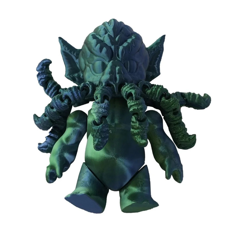 3D Station 3D Printed Cthulhu - Pearlescent  - مجسم ثلاثي الأبعاد